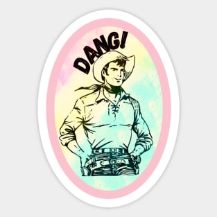 Dang Cowboy Sticker